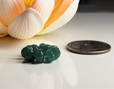 Chalcedony - Green Gem Healing Ring