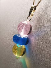 Load image into Gallery viewer, Three-Fold Flame Andara Crystal Pendant