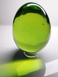 Green - Light Andara Crystal Jumbo Egg 636g