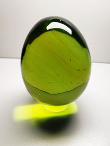 Green - Light (shaman) Andara Crystal jumbo Egg 636g