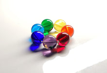 Load image into Gallery viewer, 7 Chakra Rays Andara Crystal Therapy/Meditation Ring 12mm