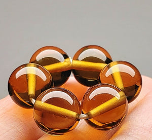 Brown Andara Crystal Therapy/Meditation Ring