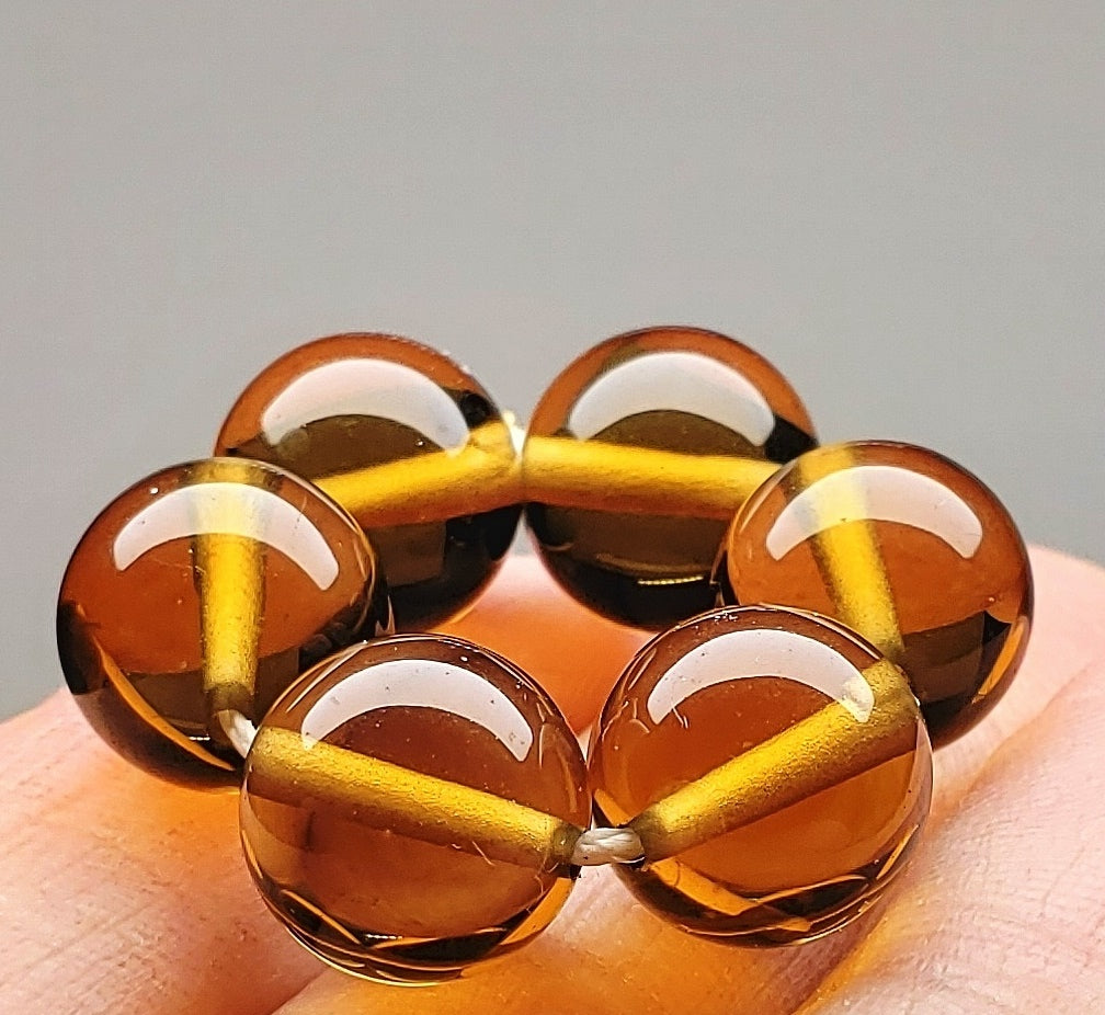 Brown Andara Crystal Therapy/Meditation Ring