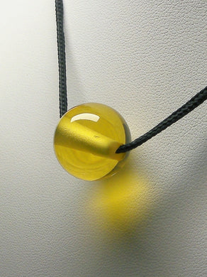Yellow Golden Andara Crystal Simple Wear Pendant