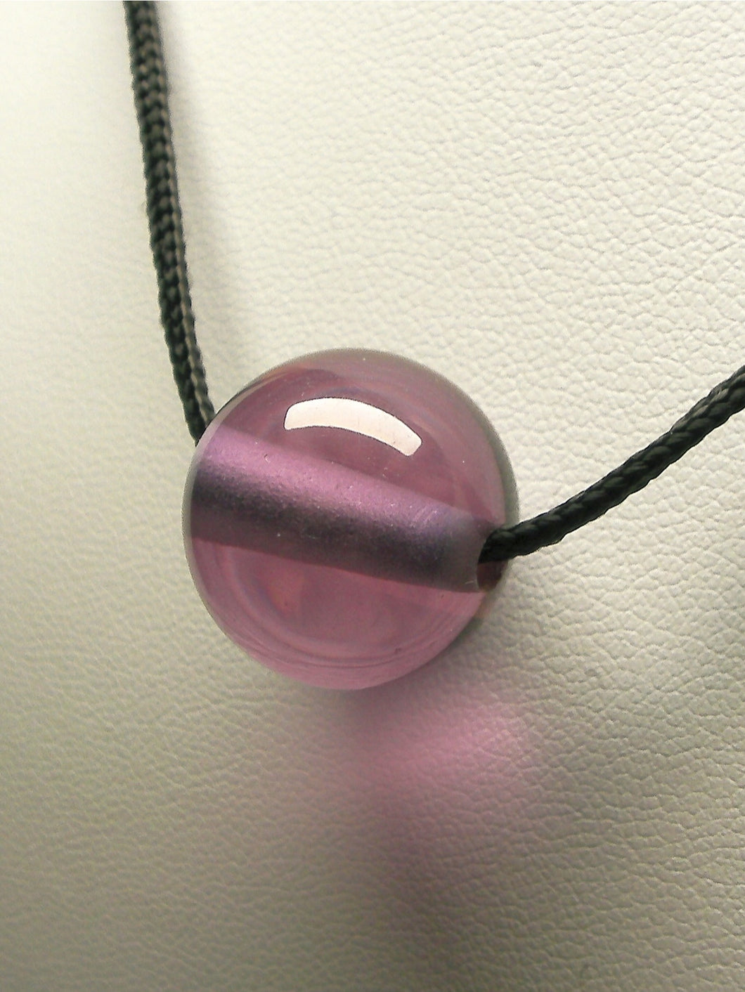 Purple Light Andara Crystal Simple Wear Pendant