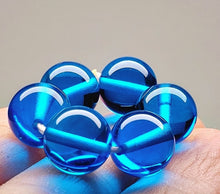 Load image into Gallery viewer, Blue (Bright Medium) Andara Crystal Therapy/Meditation Ring