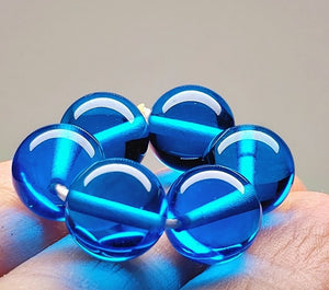 Blue (Bright Medium) Andara Crystal Therapy/Meditation Ring