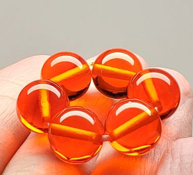 Orange - Bright Andara Crystal Therapy/Meditation Ring