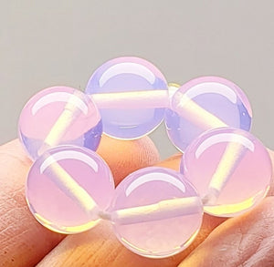 Opalesence - Pink Andara Crystal Therapy/Meditation Ring
