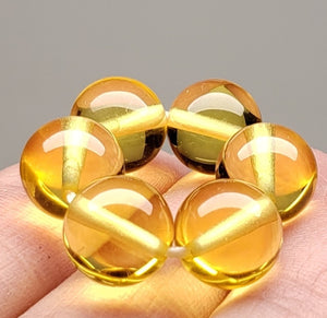 Yellow - Golden Andara Crystal Healing /Meditation Ring