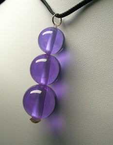 Violet Flame Andara Crystal Pendant (1x14mm, 1x16mm, 1x18mm)