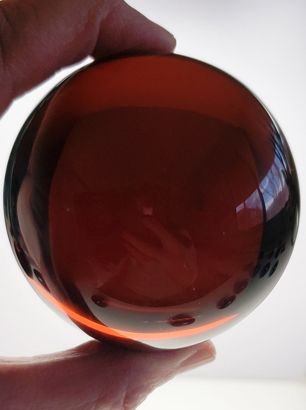 Amber Andara Crystal Sphere 2.5inch