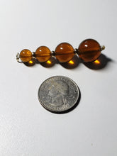 Load image into Gallery viewer, Amber Andara Crystal with Gold Pendant (1 x 8-14mm)