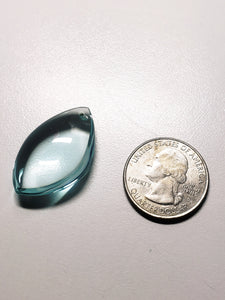 Aqua Blue Andara Crystal Simple Wear Pendant A