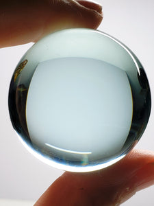 Aqua Blue - light Andara Crystal Sphere 1.5inch