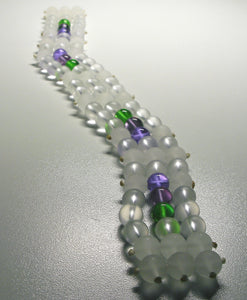 Green Violet Healing Flame Band Andara Crystal Specialized Healing Tool