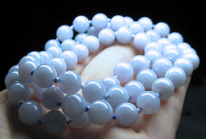 Blue Lace Agate EO++ 8+mm 24inch