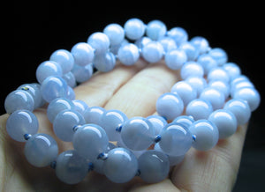 Blue Lace Agate EO++ 8+mm 24inch