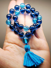 Load image into Gallery viewer, Andara Crystal Mala / Prayer Beads - Blues