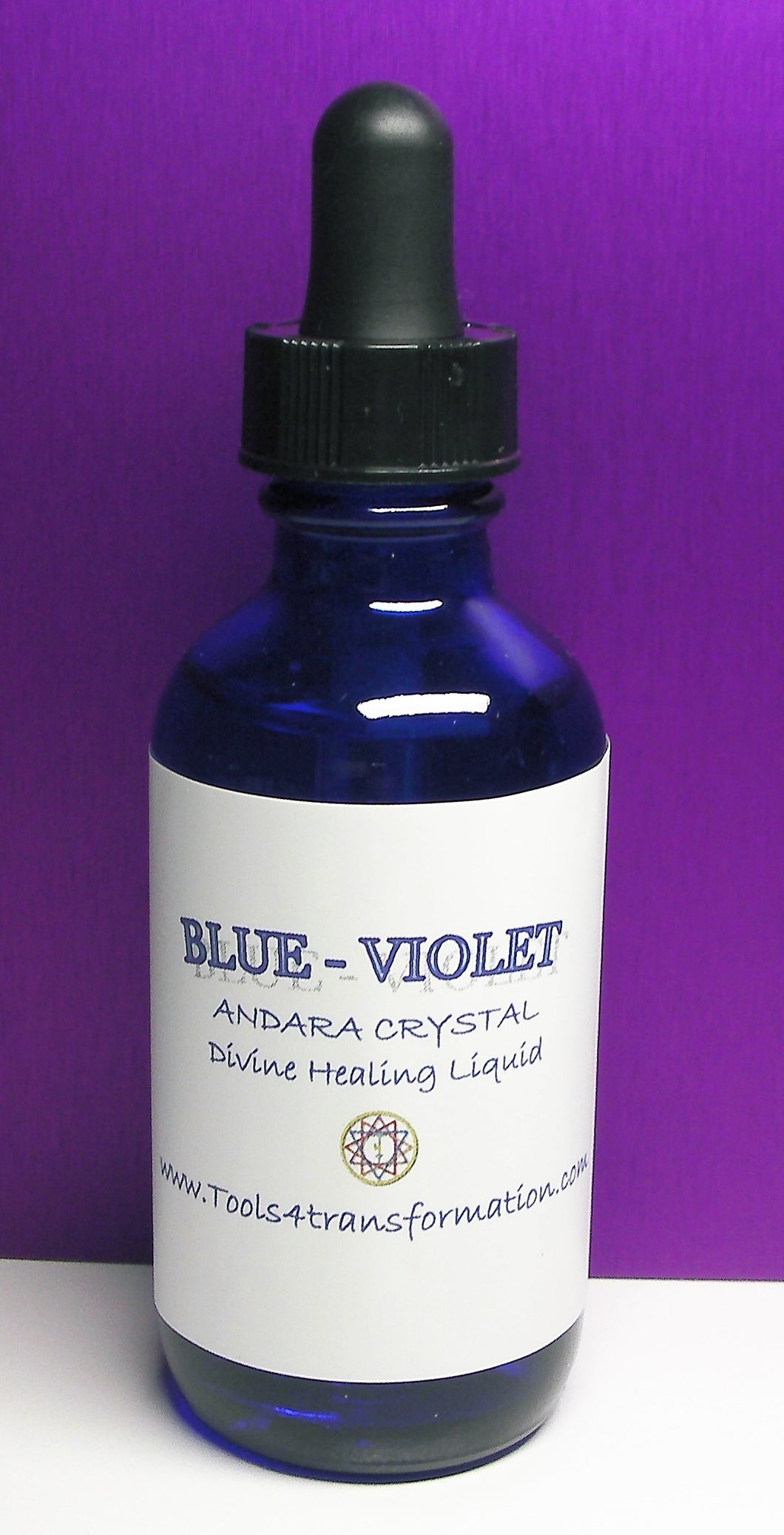 Blue Violet Andara Crystal Liquid