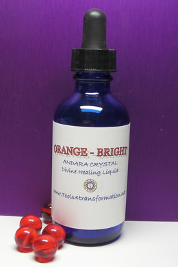 Orange (Bright) Andara Crystal Liquid - Tools4transformation
