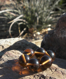 Brown Andara Crystal Therapy/Meditation Ring - Tools4transformation