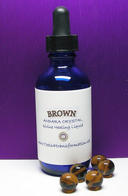 Brown Andara Crystal Liquid - Tools4transformation