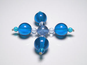 Blue Violet Healing Flame Andara Crystal Specialized Healing Tool