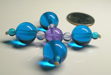 Load image into Gallery viewer, Blue Violet Healing Flame Andara Crystal Specialized Healing Tool