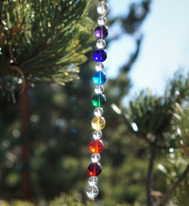 7 Chakra Rays (Large) - Andara Crystal Medi Tool / Light Catcher