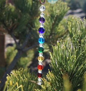 7 Chakra Rays - Andara Crystal Medi Tool / Light Catcher - Tools4transformation