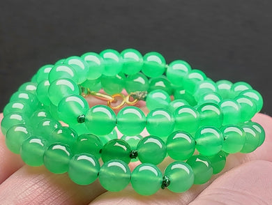 Chrysoprase EO++ 5+mm 17inch