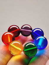 Load image into Gallery viewer, 7 Chakra Rays Andara Crystal Therapy/Meditation Ring 12mm