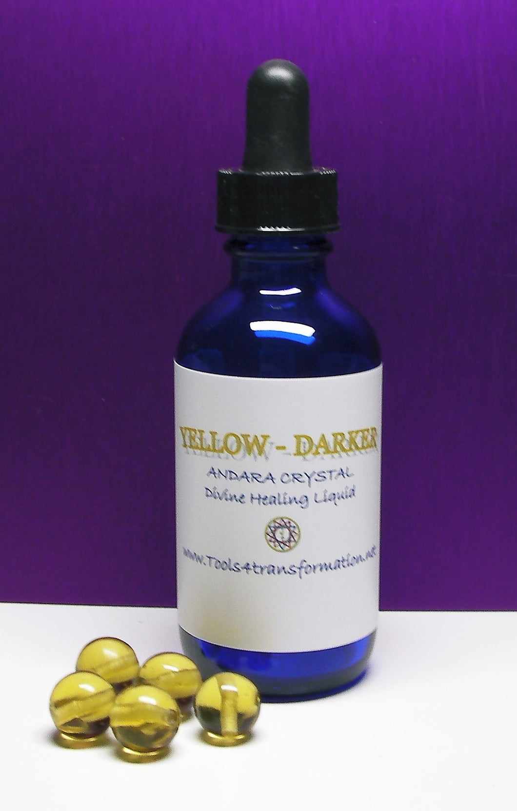 Yellow (Darker) Andara Crystal Liquid - Tools4transformation