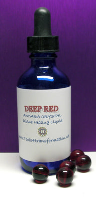 Red (Deep) Andara Crystal Liquid - Tools4transformation