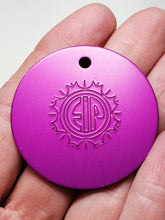 Load image into Gallery viewer, EIP Positive Energy Purple Disc / Pendant