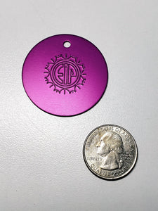 EIP Positive Energy Purple Disc / Pendant