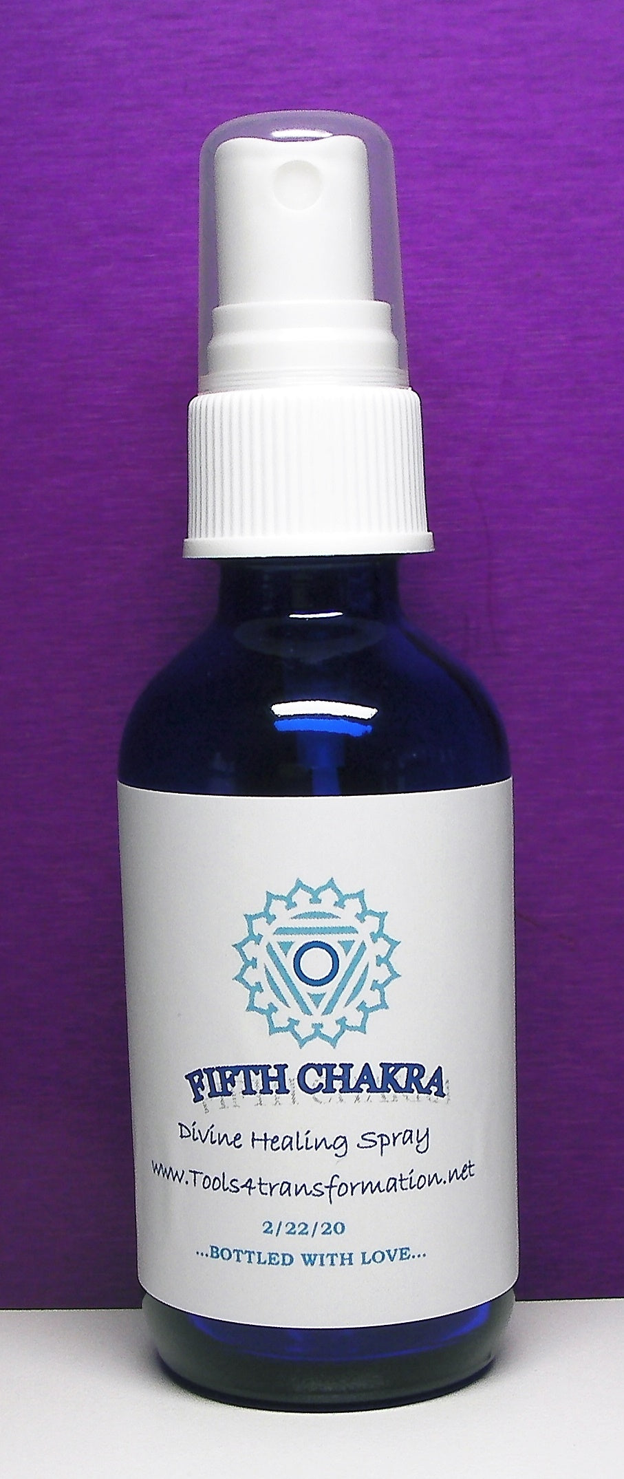 Fifth/Throat (Vishudha) Chakra Healing Spray
