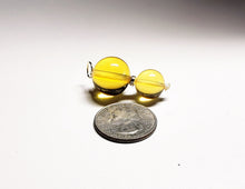 Load image into Gallery viewer, Yellow - Golden Andara Crystal with Gold Pendant (1 x 16mm 1 x 12mm)