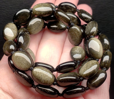 Golden Sheen Obsidian EO++ & Beyond oval 25inch