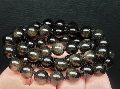 Golden Sheen Obsidian EO+ 8+mm 24.5inch