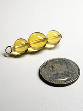 Load image into Gallery viewer, Yellow - Golden Andara Crystal Pendant (2 x 10mm &amp; 1 x 12mm)