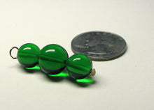 Load image into Gallery viewer, Green Andara Crystal Pendant (2 x 10mm &amp; 1 x 12mm)