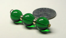 Load image into Gallery viewer, Green Andara Crystal with Gold Pendant (3 x 12mm)