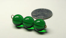 Load image into Gallery viewer, Green Andara Crystal Pendant (3 x 12mm)