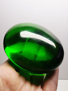 Green - Deep Andara Crystal Hand Piece 334g
