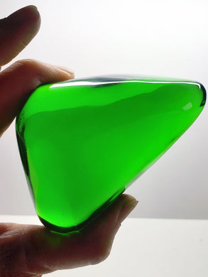 Green - Deep Andara Crystal Hand Piece 350g