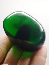 Load image into Gallery viewer, Green - Deep Andara Crystal Hand Piece 98g