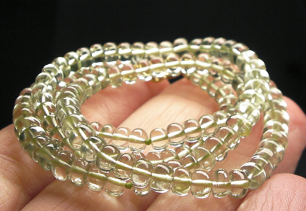 Aquamarine - Green  EO+ 3.5-5mm 16.5inch