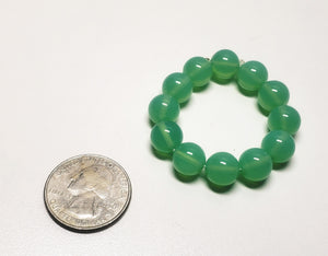 Opalescent - Green Andara Crystal Healing/Meditation Ring